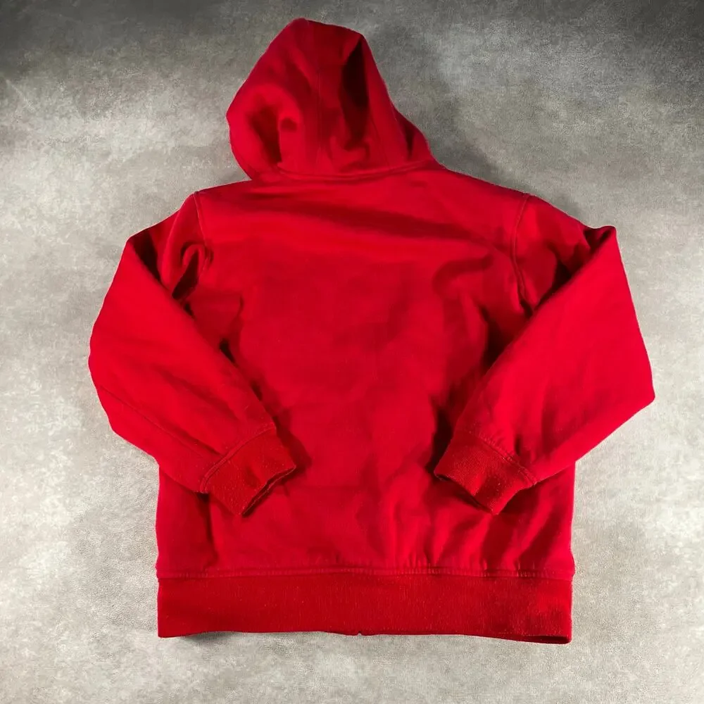 Youth Ecko Unltd Red Hoodie Sweatshirt Rhino Small Jacket